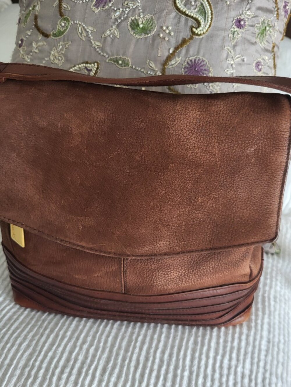 Tignanello Vintage Leather Shoulder Bag